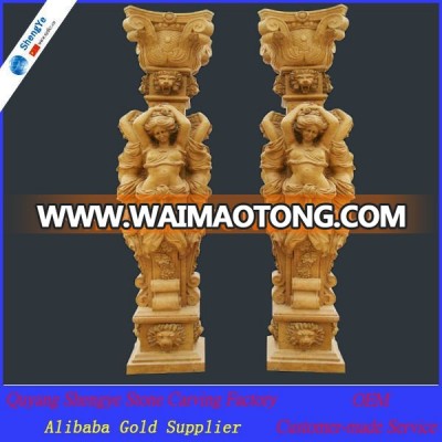 marble decorative pillars for homes