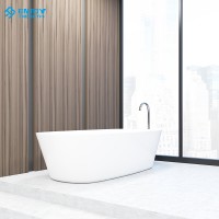 Free Standing Solid Surface Stone Bathtub with Low Price