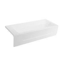 wholesale solid surface two sided large plastic bathtub